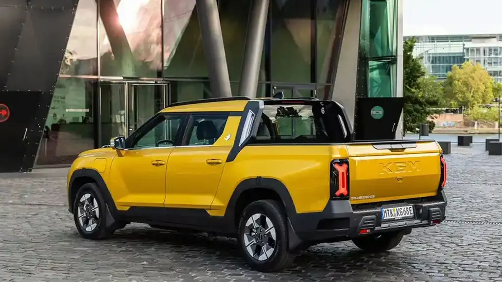 KGM Musso Electric 174KW Double CAB Pick UP EV 81KWH Auto